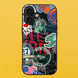 Чохол для APPLE IPHONE 16 PLUS 2D пластиковий з чорними силіконовими бортиками NY 54426 фото