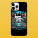 Чохол для APPLE IPHONE 16 PRO MAX 2D пластиковий з чорними силіконовими бортиками GTA 56624 фото