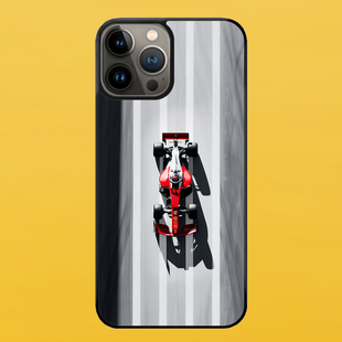 Чехол для APPLE IPHONE 13 PRO 2D пластиковый с черными силиконовыми бортиками FORMULA 1 56314 фото