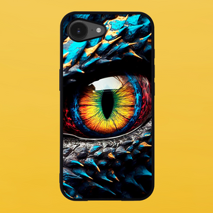 Чохол для APPLE IPHONE 16e 2D пластиковий з чорними силіконовими бортиками DRAGON 53327 фото
