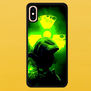 Чехол для APPLE IPHONE X/XS 2D пластиковый с черными силиконовыми бортиками STALKER 57203 фото