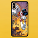 Чехол для APPLE IPHONE X/XS 2D пластиковый с черными силиконовыми бортиками SCROOGE 5903 фото
