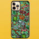 Чехол для APPLE IPHONE 12 PRO 2D пластиковый с черными силиконовыми бортиками CRIME 52010-1 фото