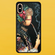 Чехол для APPLE IPHONE X/XS 2D пластиковый с черными силиконовыми бортиками MOTANKA 51403 фото