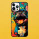 Чохол для APPLE IPHONE 16 PRO 2D пластиковий з чорними силіконовими бортиками BULLDOG 52625 фото