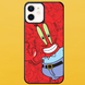 Чехол для APPLE IPHONE 12 MINI 2D пластиковый с черными силиконовыми бортиками Mr Krabs 52309 фото
