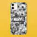 Чохол для APPLE IPHONE 11 силіконовий прозорий MARVEL 52106 фото