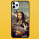 Чехол для APPLE IPHONE 11 PRO 2D пластиковый с черными силиконовыми бортиками MONO CAT 56507 фото