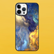 Чохол для APPLE IPHONE 16 PRO 2D пластиковий з чорними силіконовими бортиками CLOUD 51025 фото